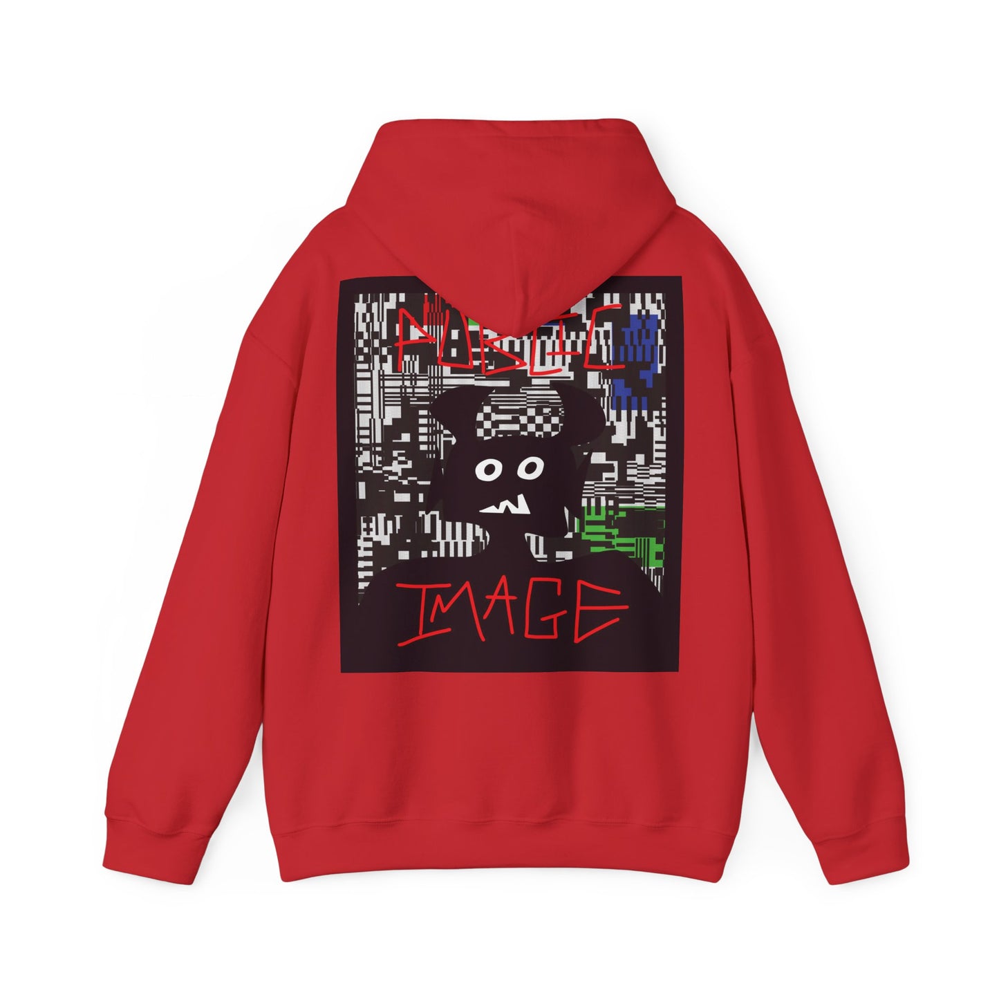 Distorted Fleece Hoodie