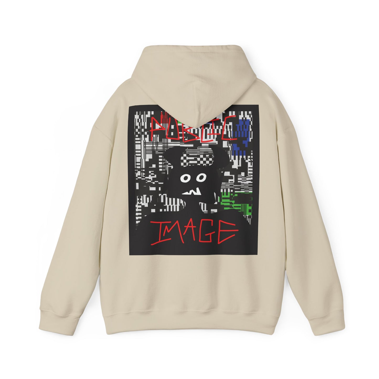 Distorted Fleece Hoodie