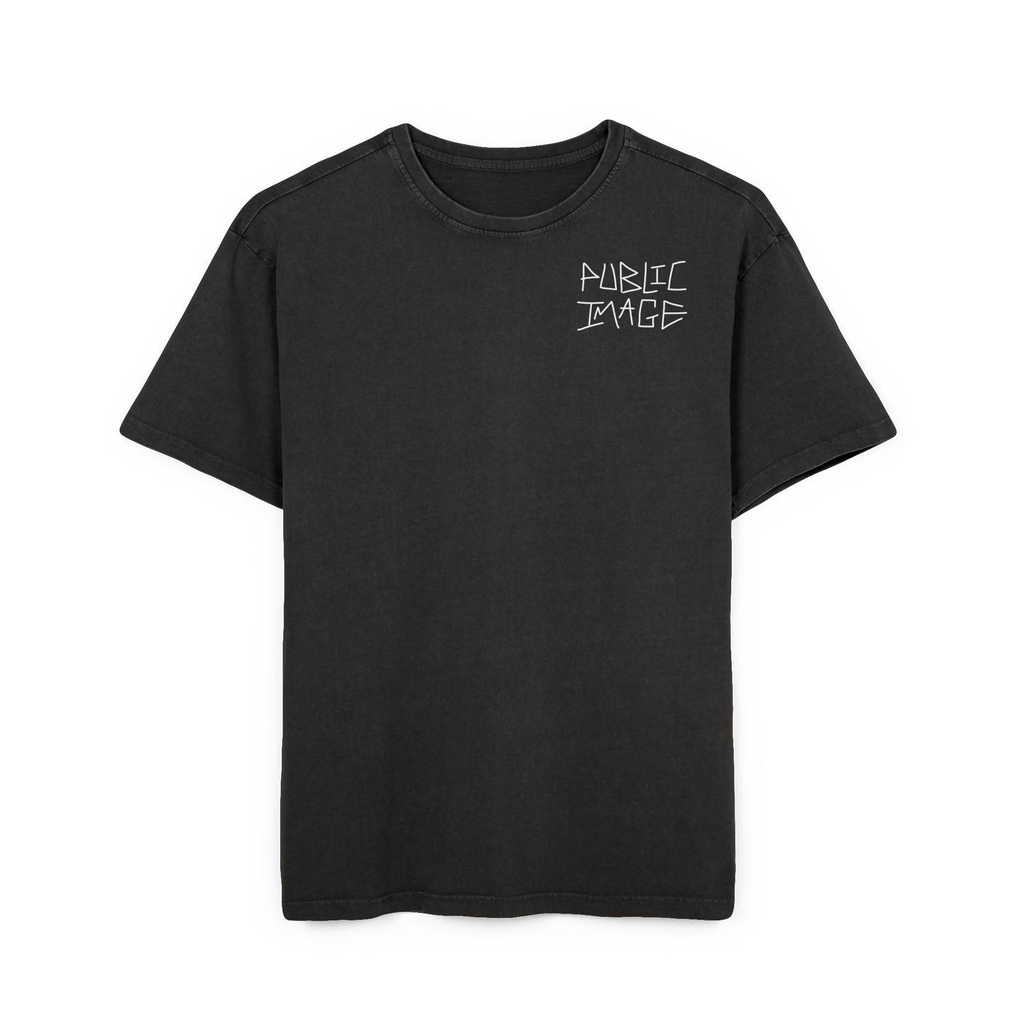 Distorted Acid Washed Heavy Oversize Tee