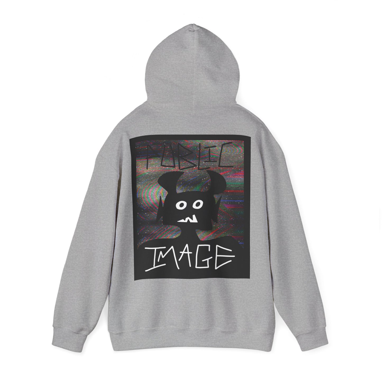 Distorted Fleece Hoodie