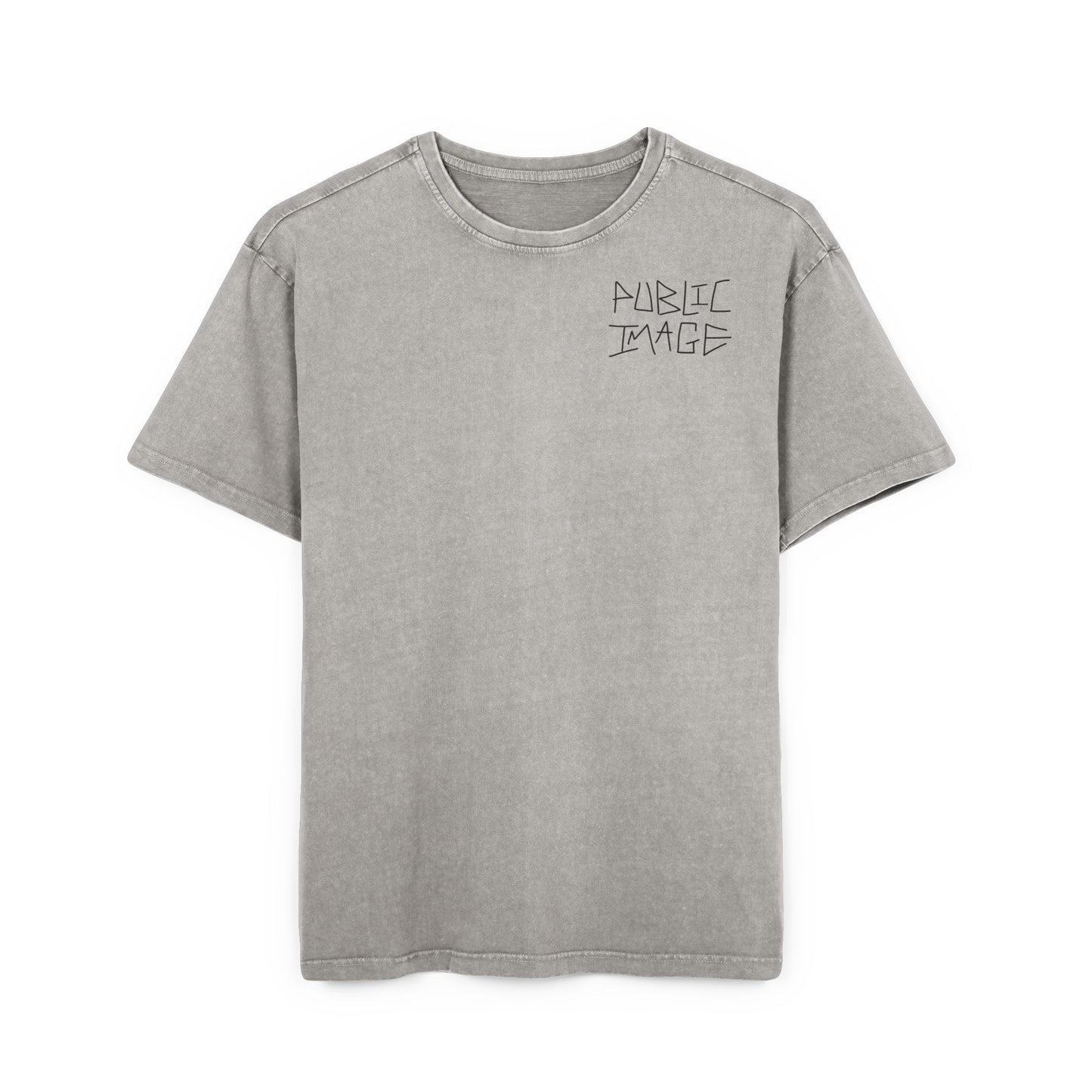 Distorted Acid Washed Heavy Oversize Tee