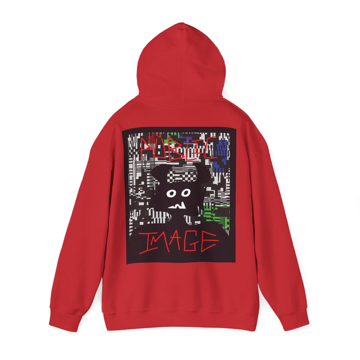 Distorted Fleece Hoodie