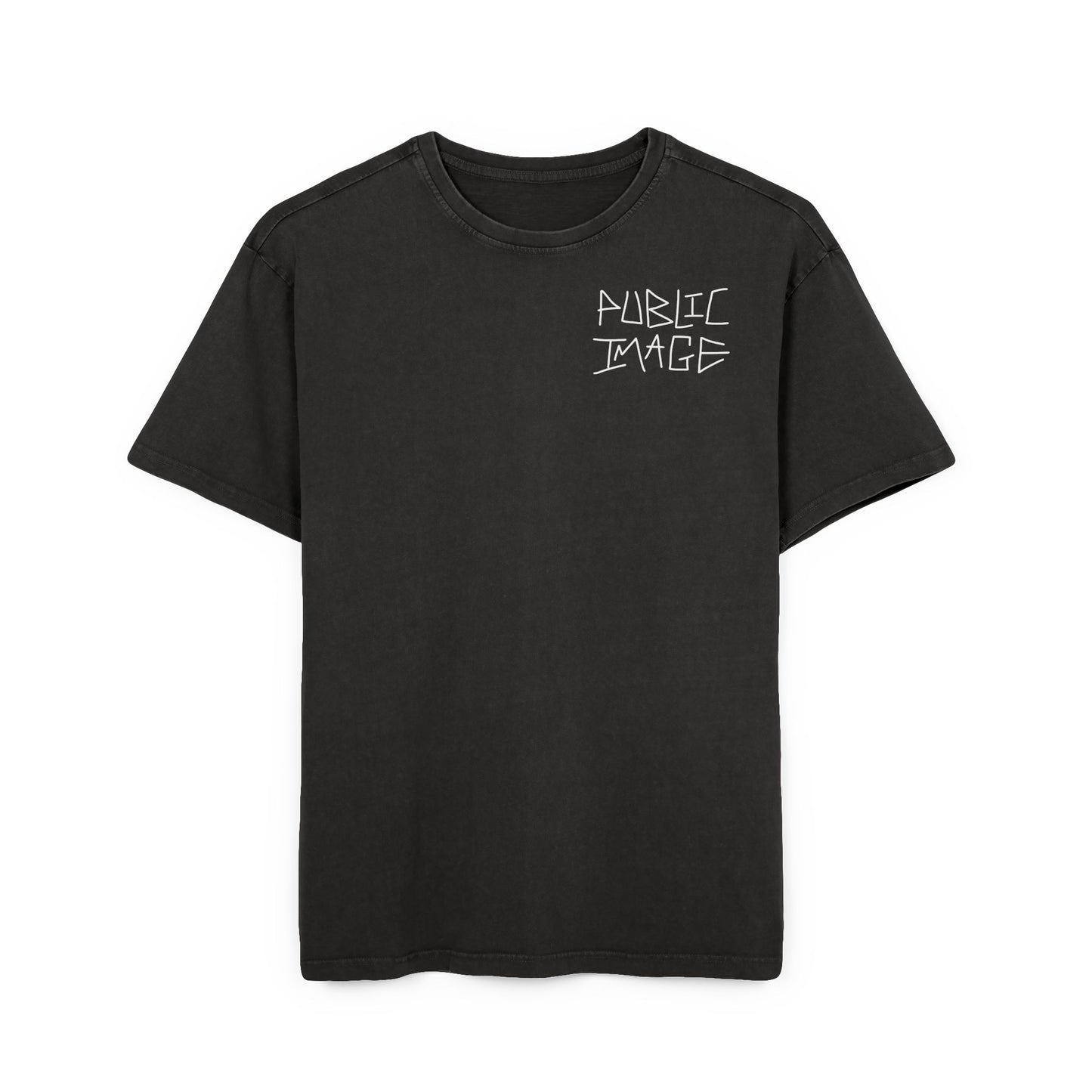 Distorted Acid Washed Heavy Oversize Tee