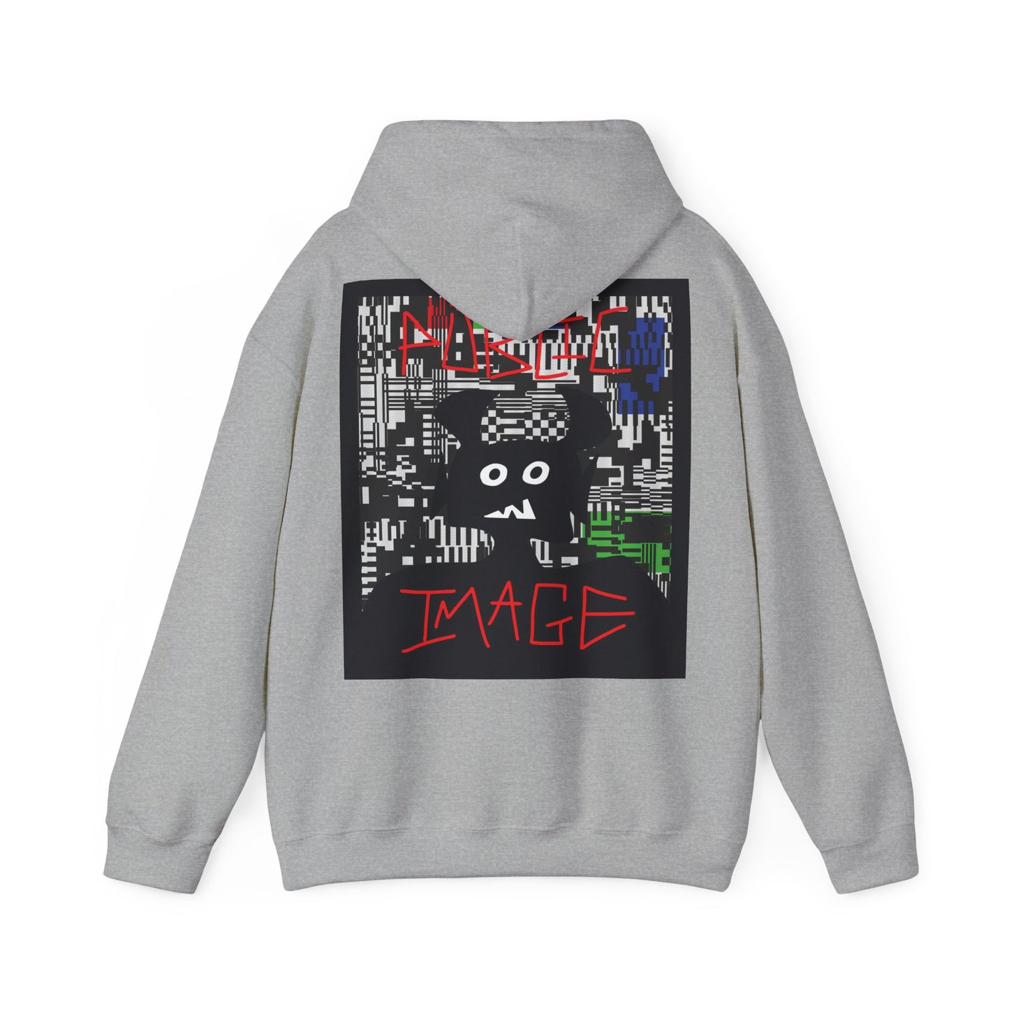 Distorted Fleece Hoodie