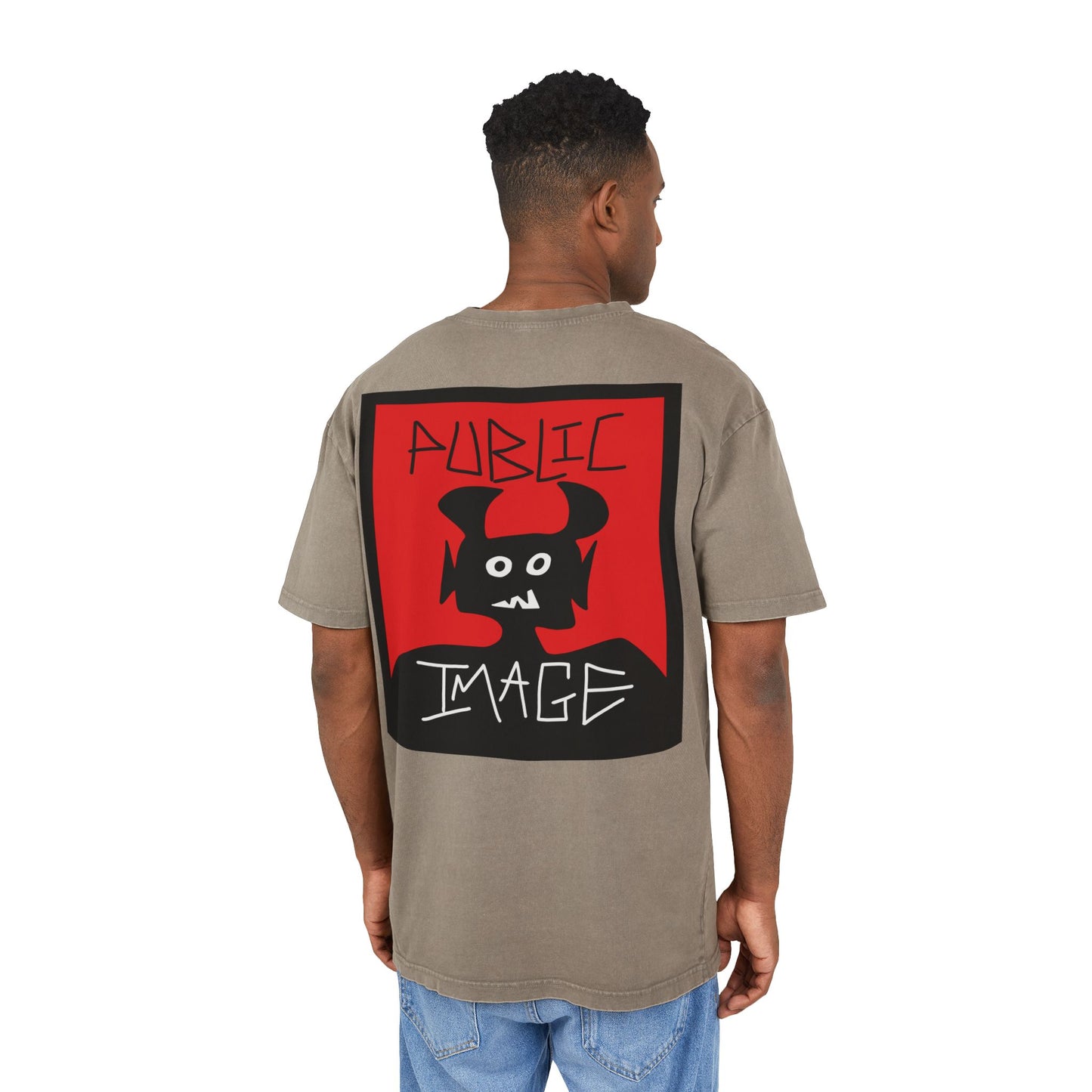 Retro Acid Washed Heavy Oversize Tee