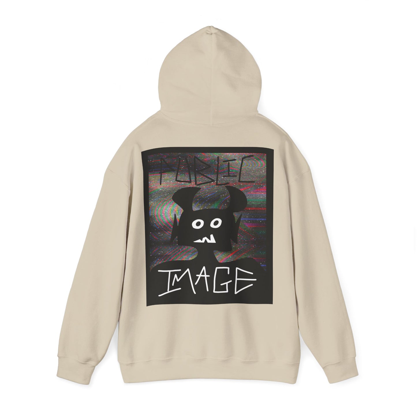 Distorted Fleece Hoodie