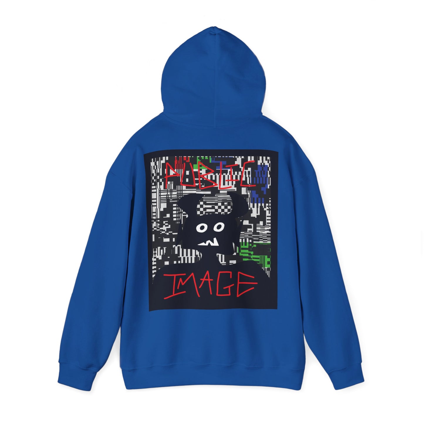 Distorted Fleece Hoodie