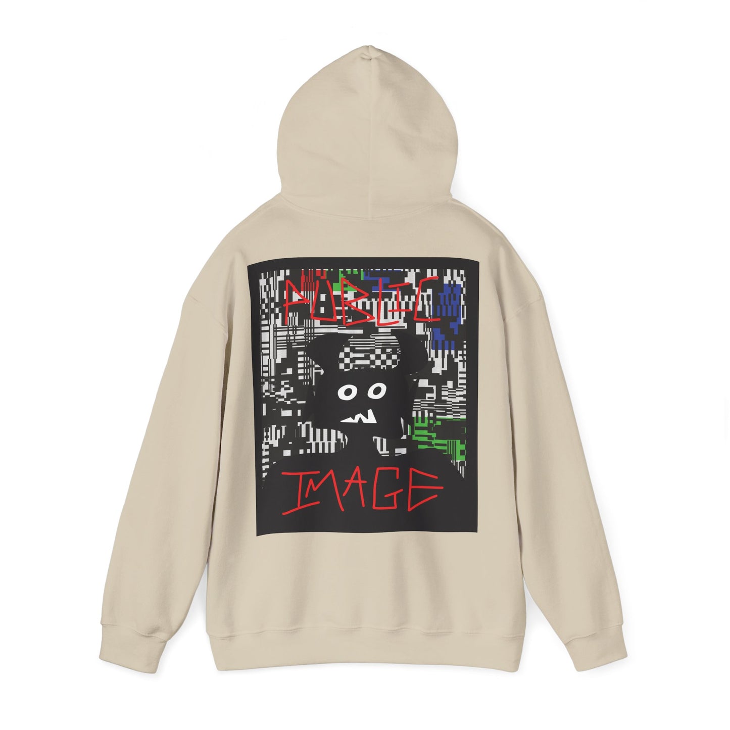 Distorted Fleece Hoodie