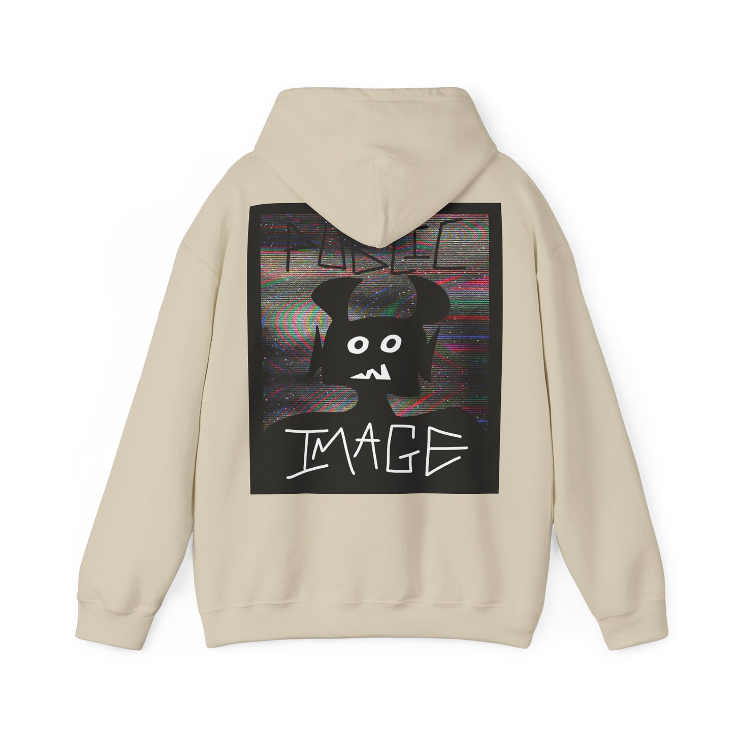 Distorted Fleece Hoodie