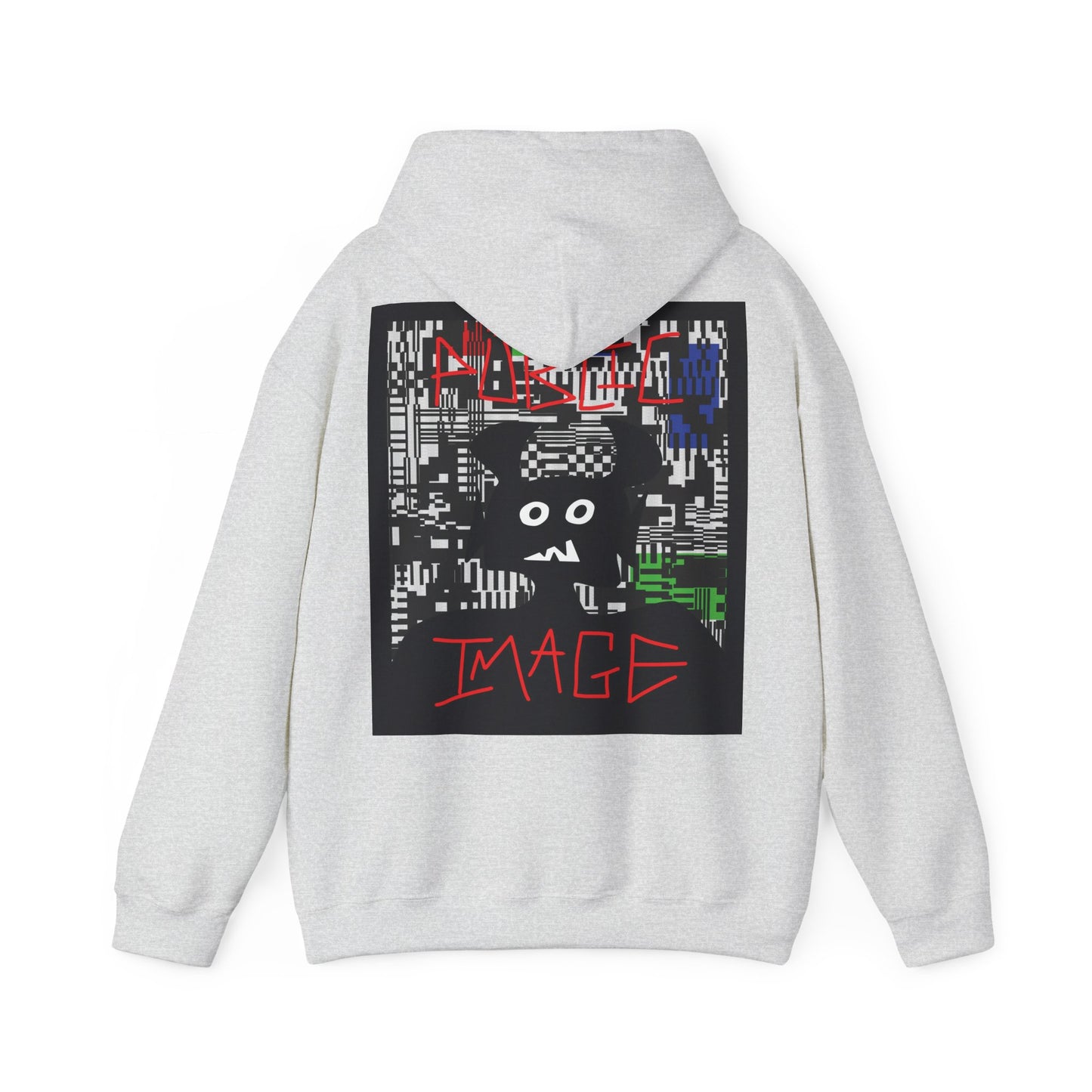 Distorted Fleece Hoodie