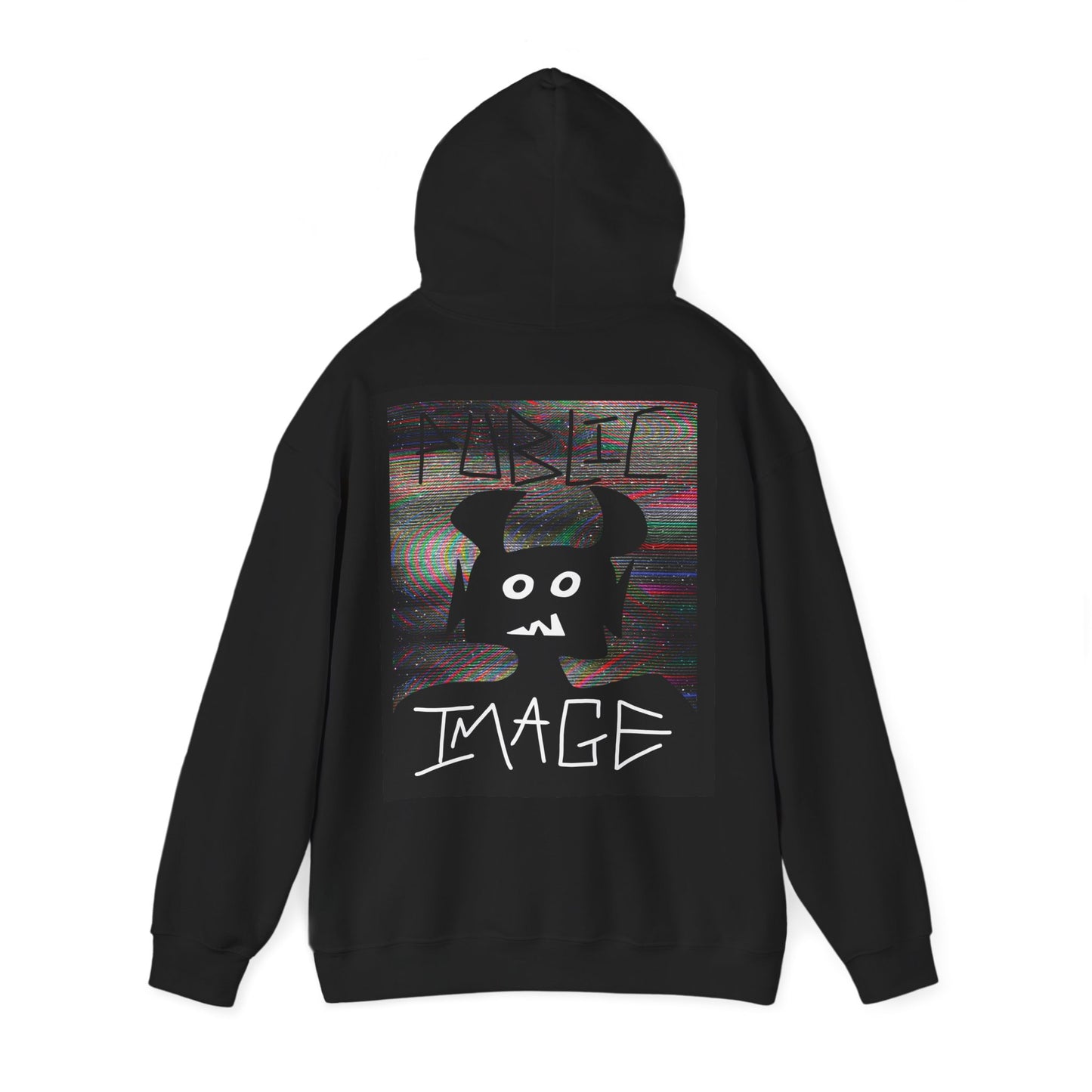 Distorted Fleece Hoodie