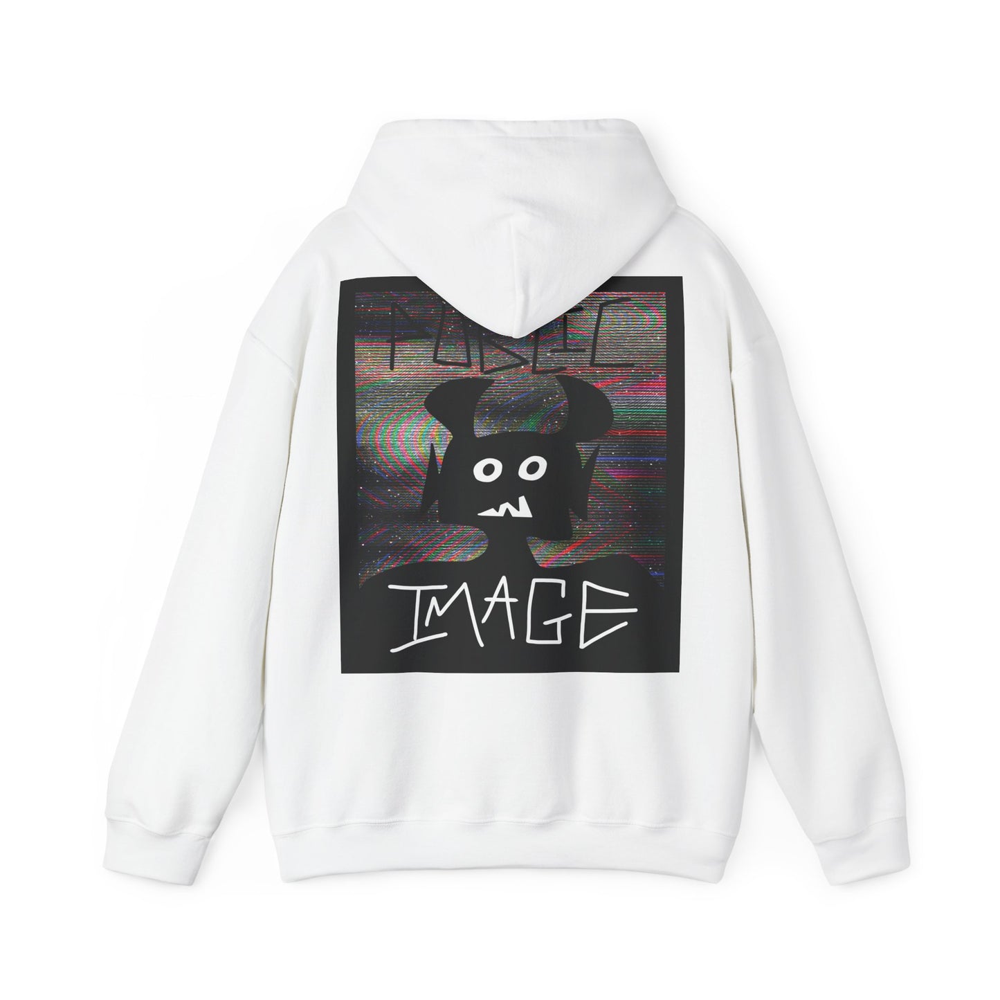 Distorted Fleece Hoodie