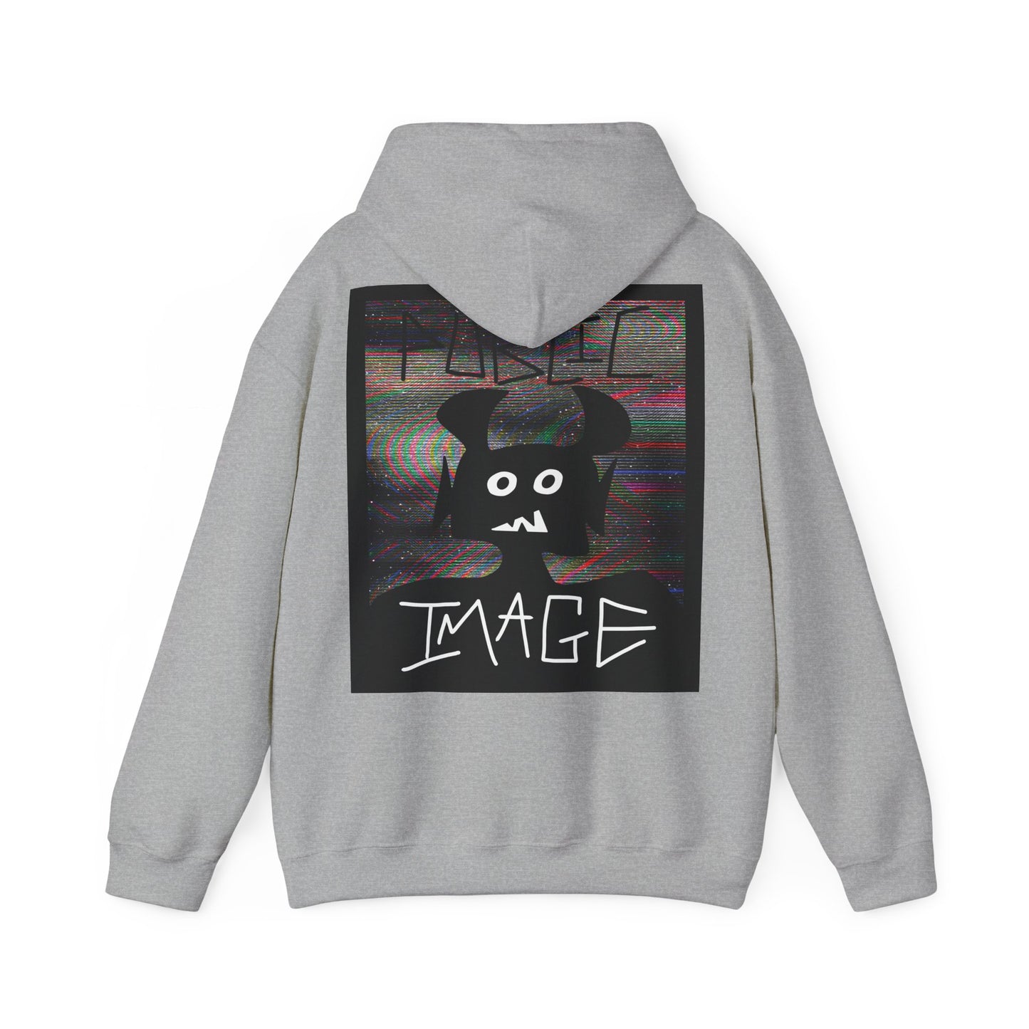 Distorted Fleece Hoodie